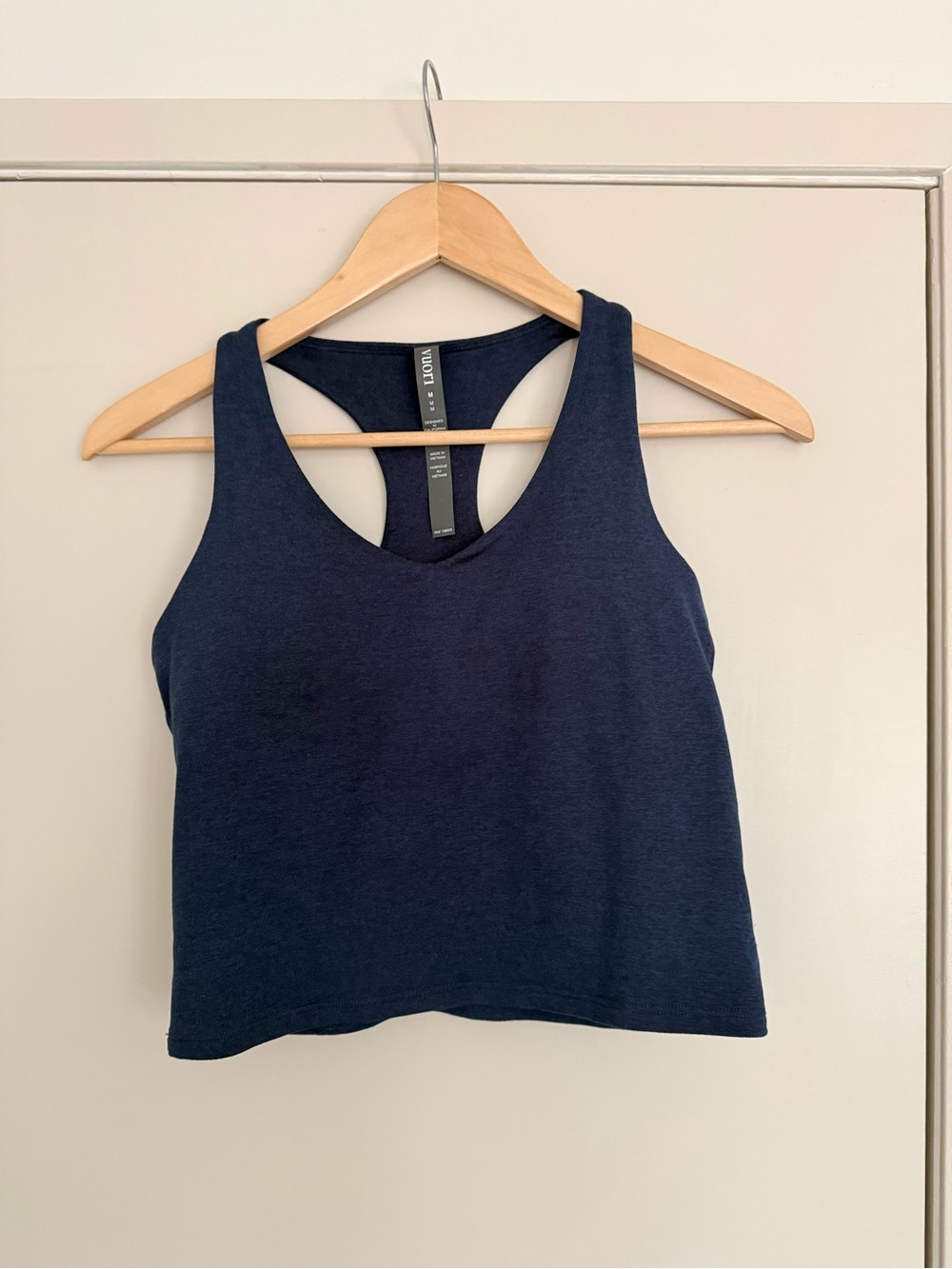 Vuori women tank top in blue coast